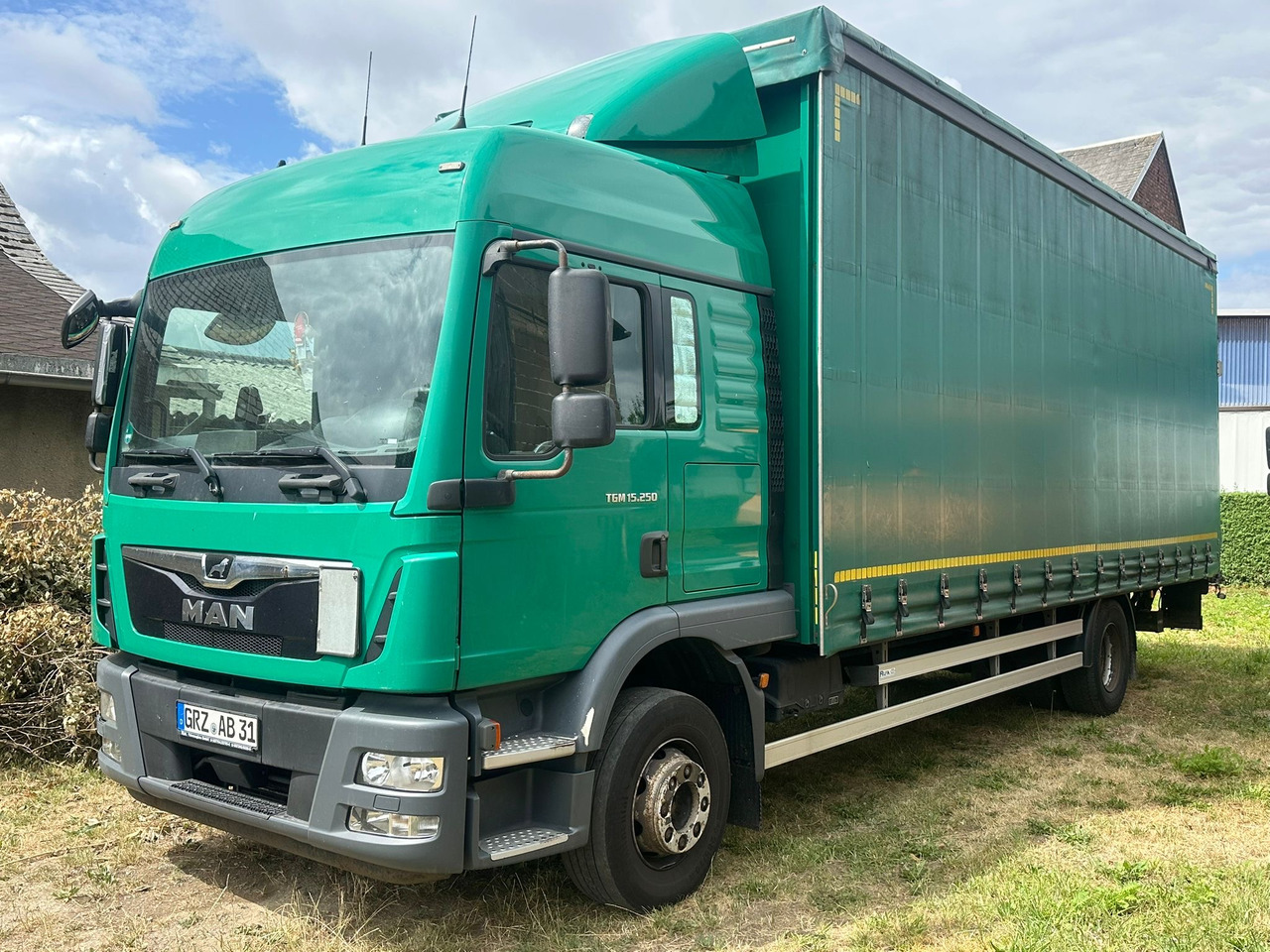 MAN TGM 12.250 / 15.250 / FIRANKA / WINDA / AUTOMAT / 18 PALET / SYPIALKA / 2017 ROK - Curtainsider truck: picture 2 MAN TGM 12.250 / 15.250 / FIRANKA / WINDA / AUTOMAT / 18 PALET / SYPIALKA / 2017 ROK - Curtainsider truck: picture 2