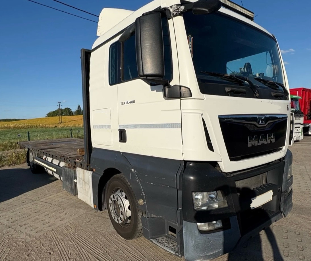 MAN TGX 18.400 / PLATFORMA / 630 TYŚ KM / 2015 ROK / SYPIALKA - Dropside/ Flatbed truck: picture 1 MAN TGX 18.400 / PLATFORMA / 630 TYŚ KM / 2015 ROK / SYPIALKA - Dropside/ Flatbed truck: picture 1