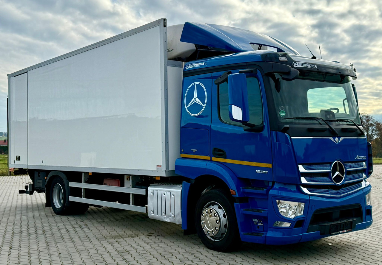 MERCEDES-BENZ ACTROS 1836 / CHŁODNIA / WINDA / 18 PALET / SILNIK 10677 cm3 / CARRIER / SYPIALKA / AUTOMAT / 2018 ROK - Refrigerator truck: picture 1 MERCEDES-BENZ ACTROS 1836 / CHŁODNIA / WINDA / 18 PALET / SILNIK 10677 cm3 / CARRIER / SYPIALKA / AUTOMAT / 2018 ROK - Refrigerator truck: picture 1