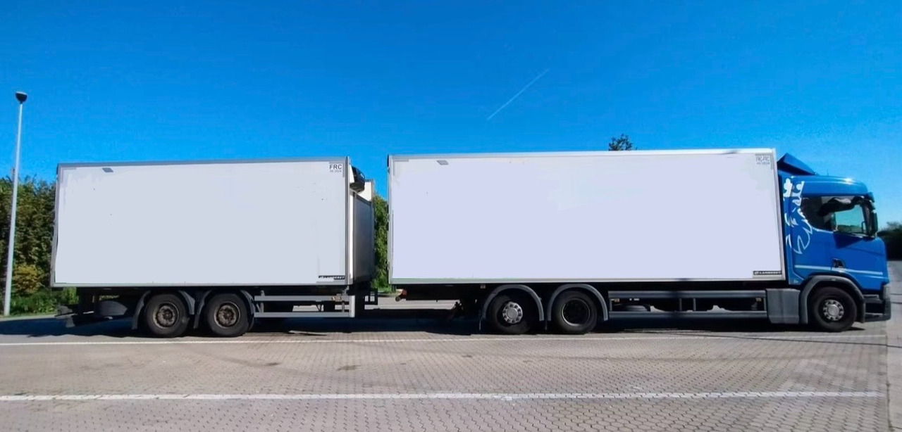 SCANIA ZESTAW / CHŁODNIA / LAMBERET / 6X2 / 36 EUROPALET / SERWISOWANY / AUTOMAT / SYPIALKA - Refrigerator truck: picture 4 SCANIA ZESTAW / CHŁODNIA / LAMBERET / 6X2 / 36 EUROPALET / SERWISOWANY / AUTOMAT / SYPIALKA - Refrigerator truck: picture 4