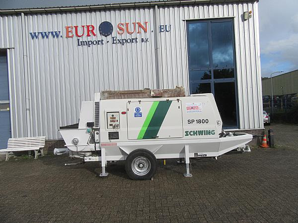 2014 SCHWING BP 1800 D -129 KW static pump - Stationary concrete pump: picture 1 2014 SCHWING BP 1800 D -129 KW static pump - Stationary concrete pump: picture 1