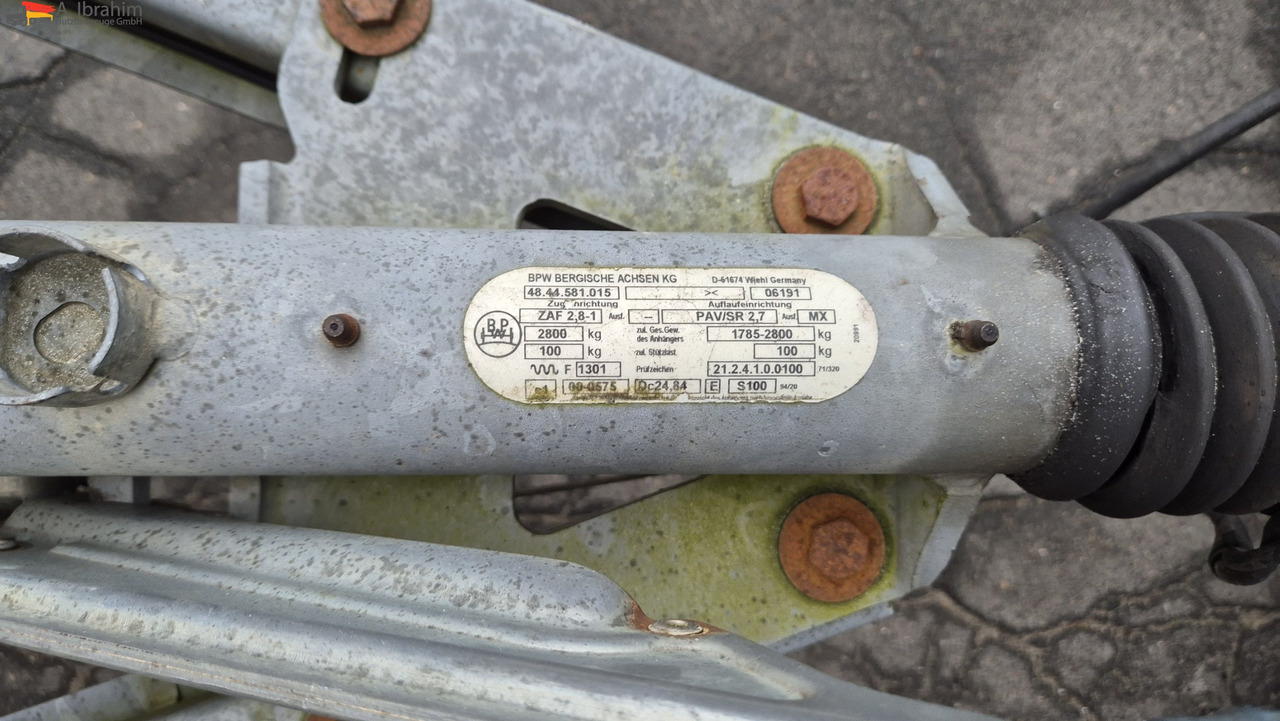 Wagenbouw Hapert K2700 Deichsel verstellbar - Closed box trailer: picture 2 Wagenbouw Hapert K2700 Deichsel verstellbar - Closed box trailer: picture 2