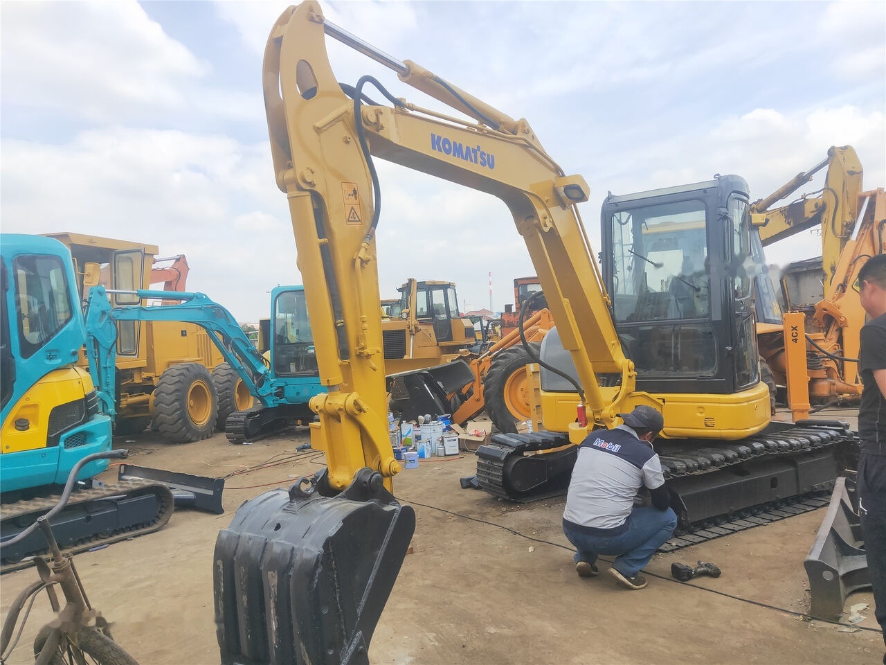 Komatsu PC50MR - Mini excavator: picture 5 Komatsu PC50MR - Mini excavator: picture 5