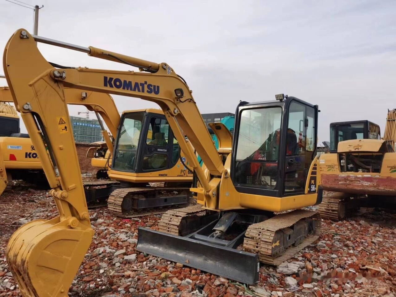 Komatsu PC56 - Mini excavator: picture 2 Komatsu PC56 - Mini excavator: picture 2