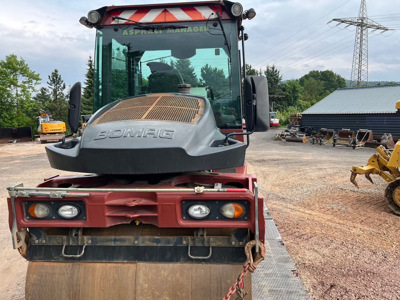 Road roller BOMAG BW 154 AP-4 AM mit Splitstreuer: picture 6