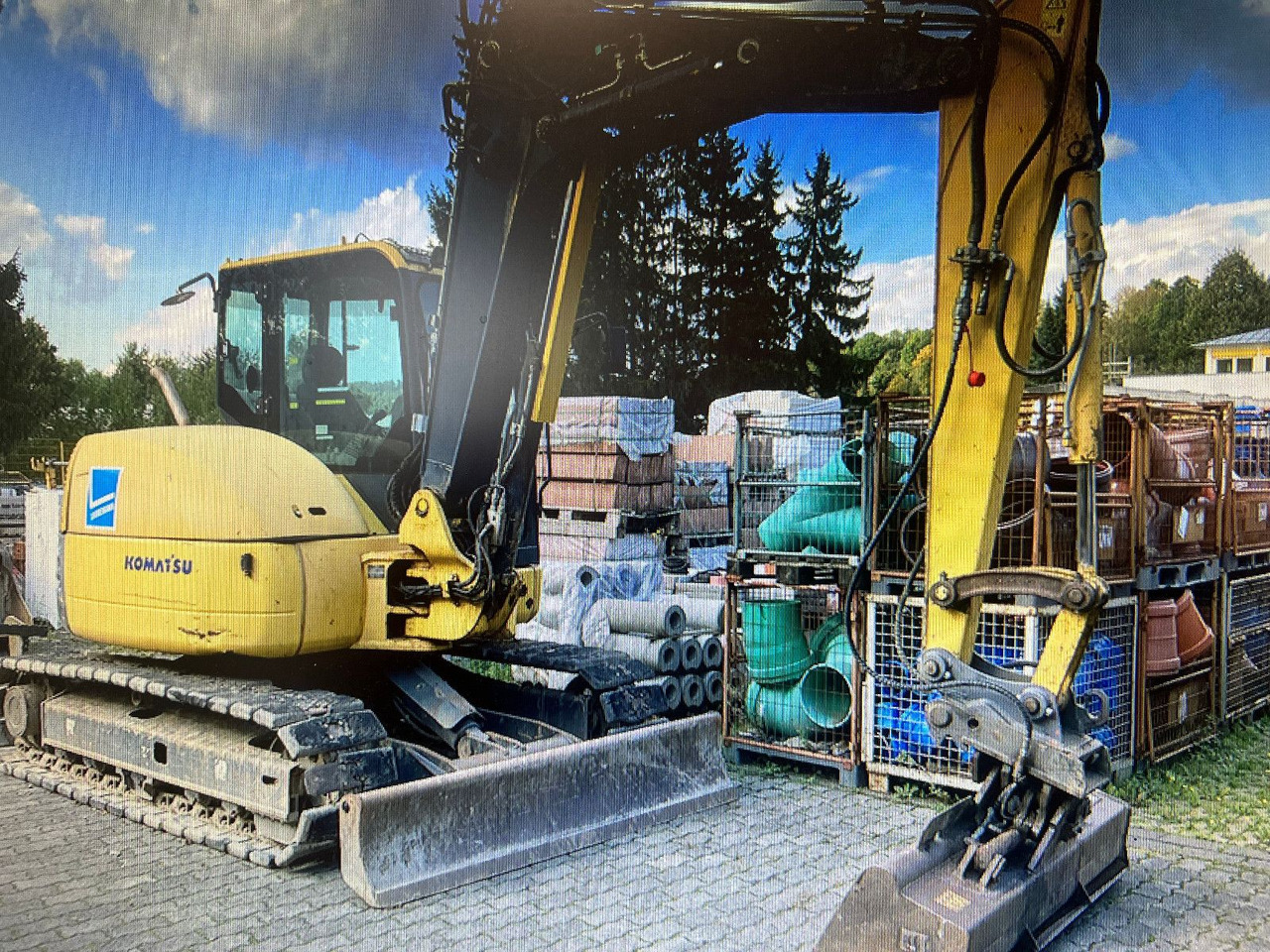 Komatsu PC 80 - 3MR - Crawler excavator: picture 1 Komatsu PC 80 - 3MR - Crawler excavator: picture 1