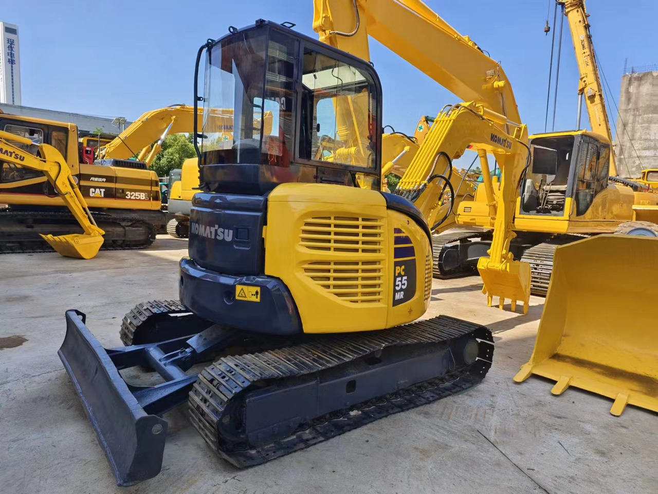 KOMATSU PC55MR - Mini excavator: picture 1 KOMATSU PC55MR - Mini excavator: picture 1
