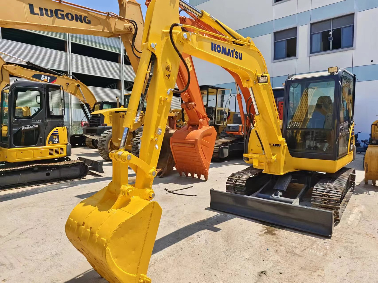 KOMATSU PC58 - Mini excavator: picture 4 KOMATSU PC58 - Mini excavator: picture 4