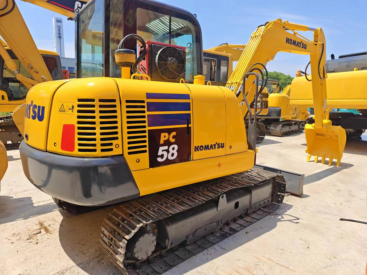 KOMATSU PC58 - Mini excavator: picture 2 KOMATSU PC58 - Mini excavator: picture 2