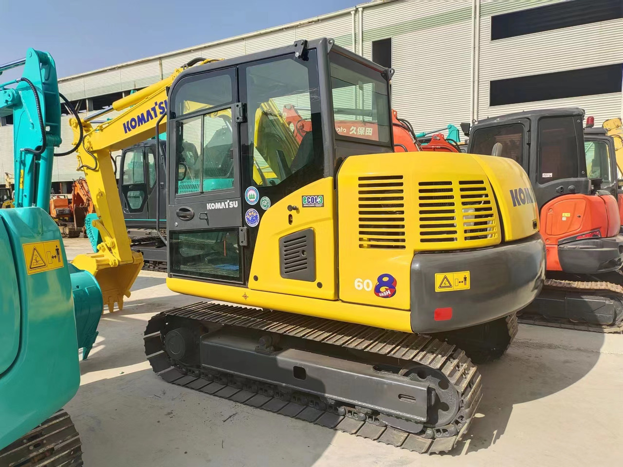 KOMATSU PC60-8 PC70-8 PC55 PC60 PC58 - Mini excavator: picture 3 KOMATSU PC60-8 PC70-8 PC55 PC60 PC58 - Mini excavator: picture 3