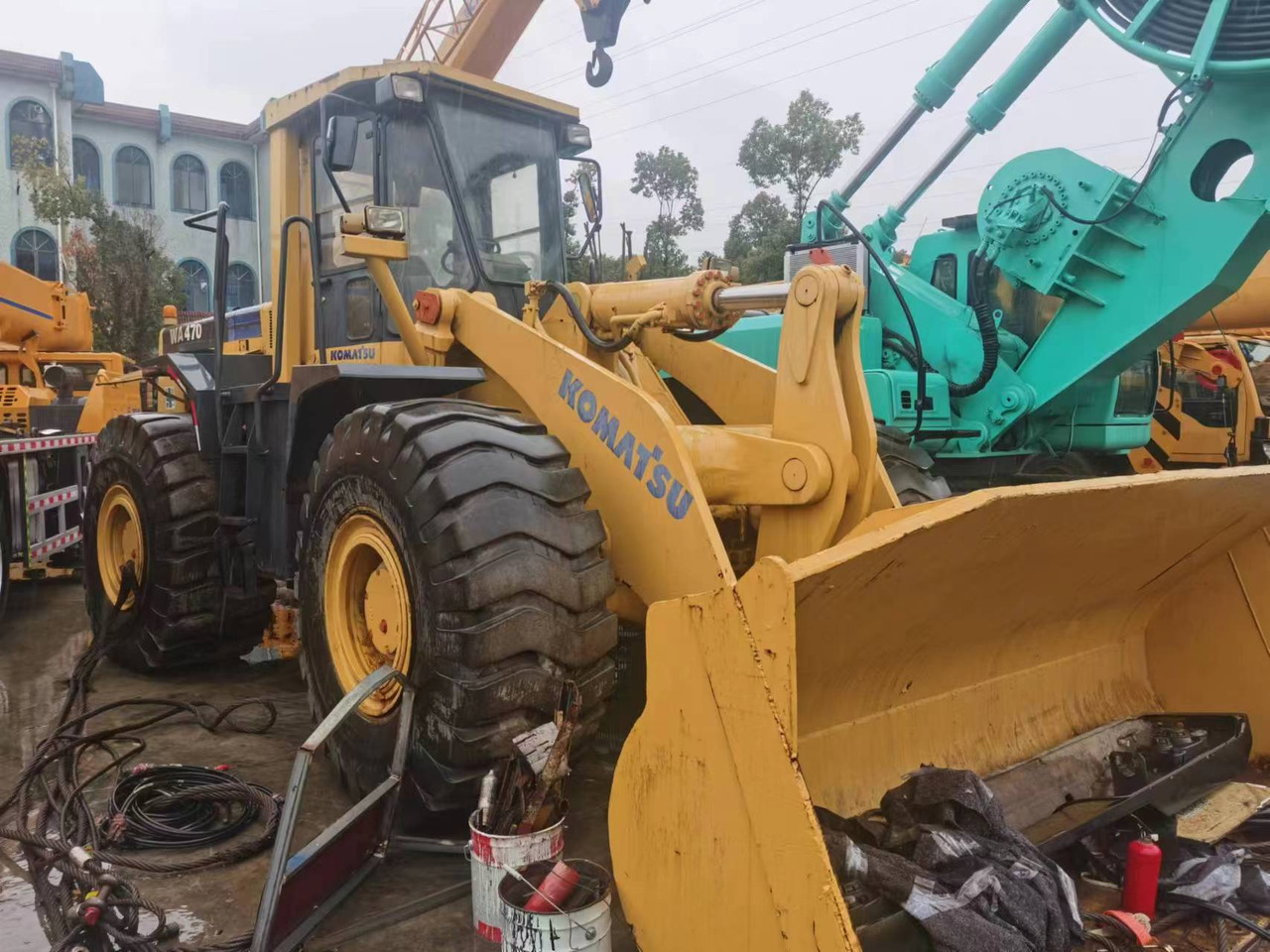 KOMATSU WA470 - Wheel loader: picture 2 KOMATSU WA470 - Wheel loader: picture 2