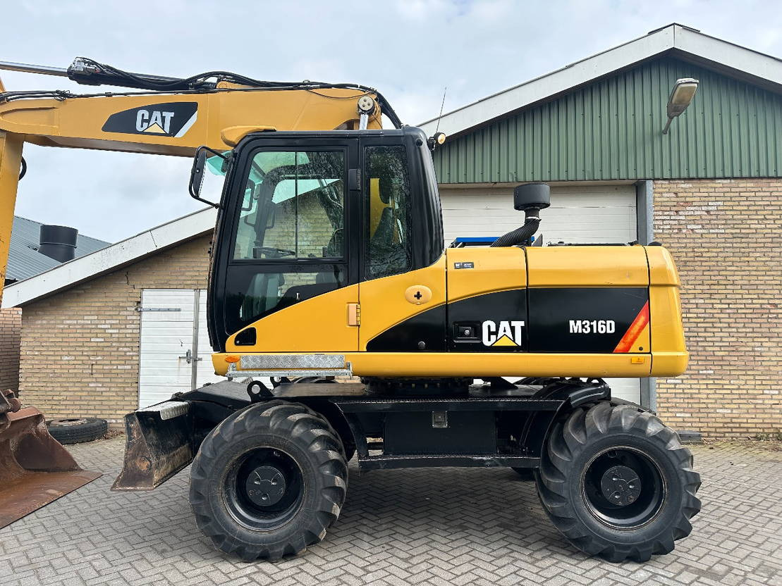 Caterpillar M316D - Wheel excavator: picture 4 Caterpillar M316D - Wheel excavator: picture 4