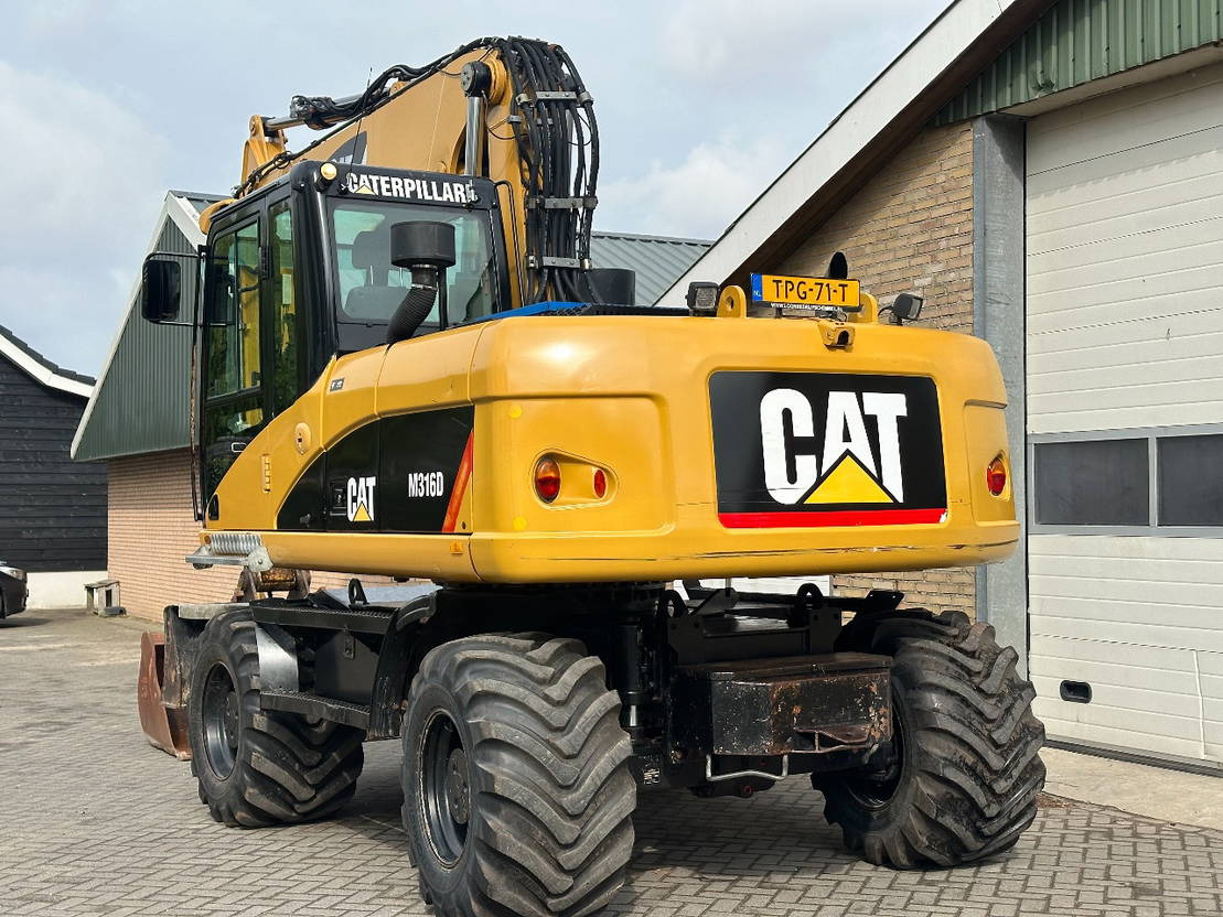 Caterpillar M316D - Wheel excavator: picture 3 Caterpillar M316D - Wheel excavator: picture 3