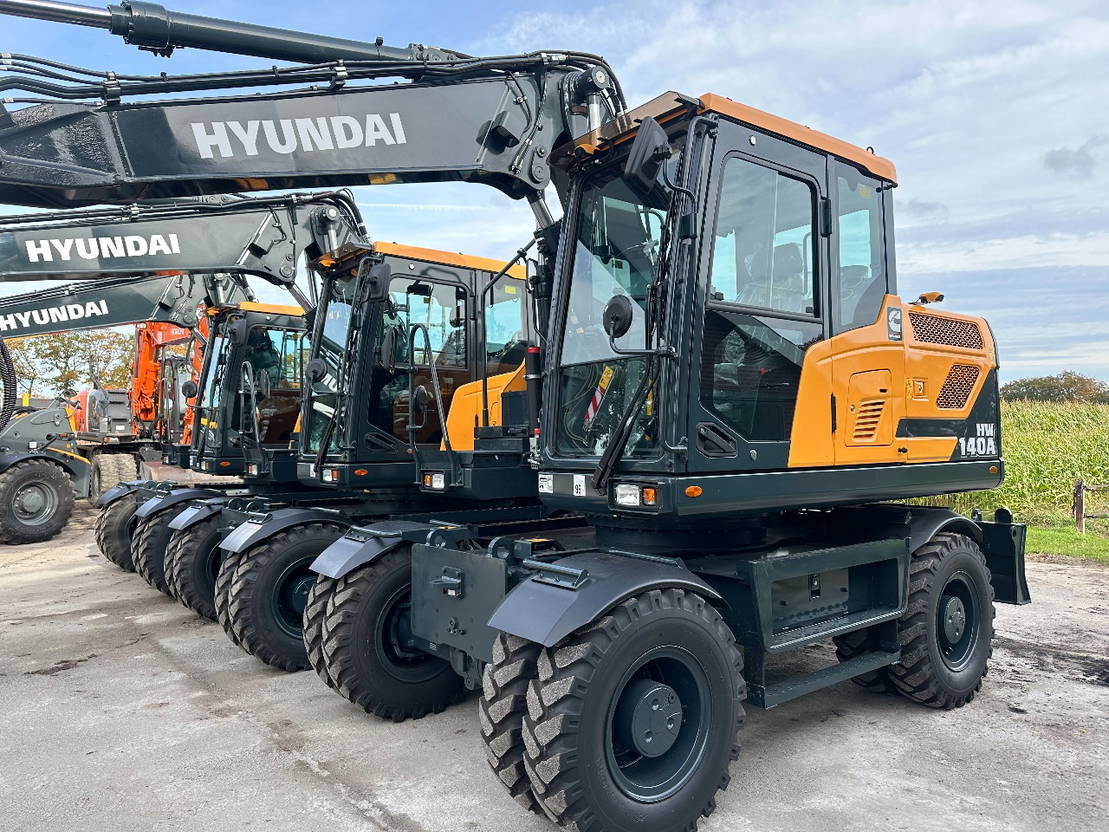 Hyundai HW140A Nieuw - Wheel excavator: picture 2 Hyundai HW140A Nieuw - Wheel excavator: picture 2