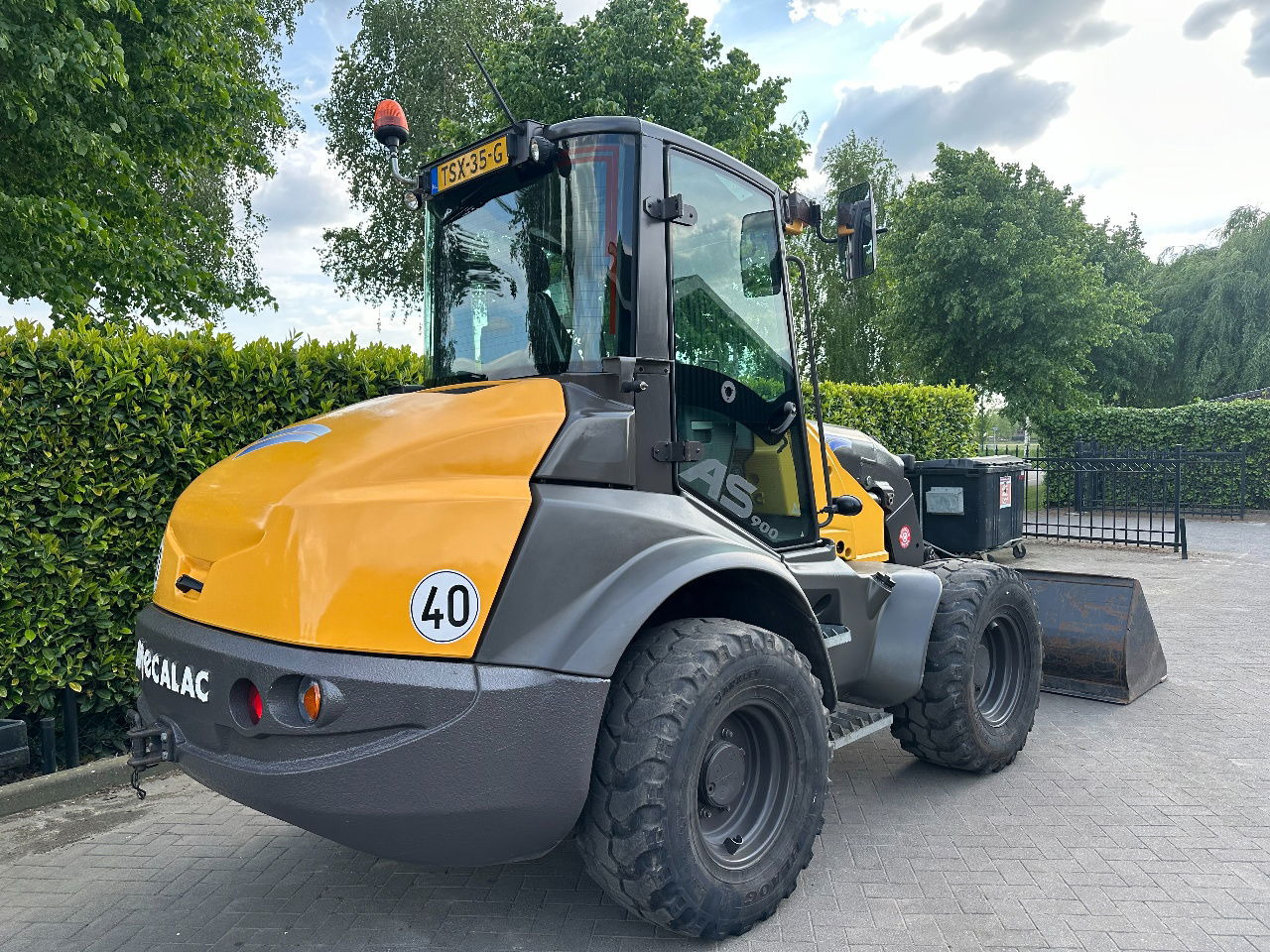 Mecalac AS900 - Wheel loader: picture 3 Mecalac AS900 - Wheel loader: picture 3