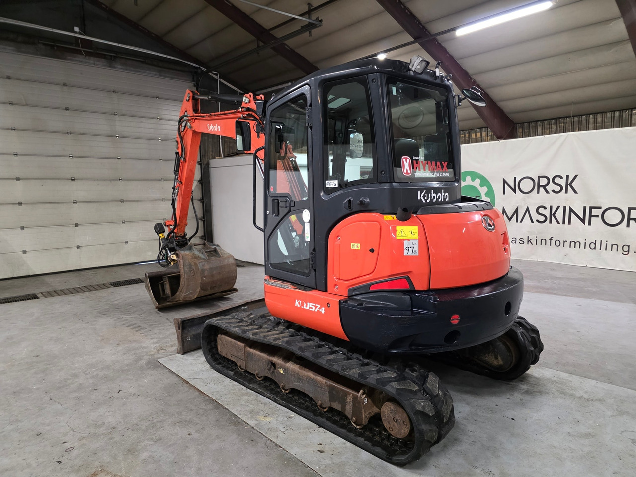 Kubota KX 057-4 - Mini excavator: picture 4 Kubota KX 057-4 - Mini excavator: picture 4