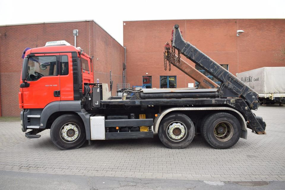 MAN TGS 26.400 6x2 Meiller Vorlaufachse Dachklima - Skip loader truck: picture 3 MAN TGS 26.400 6x2 Meiller Vorlaufachse Dachklima - Skip loader truck: picture 3