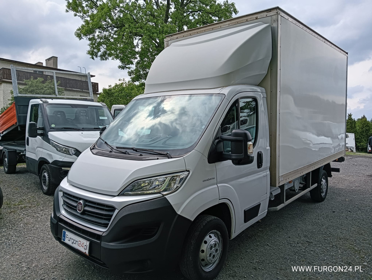 FIAT DUCATO KONTENER WINDA NR 886 - Box van: picture 1 FIAT DUCATO KONTENER WINDA NR 886 - Box van: picture 1