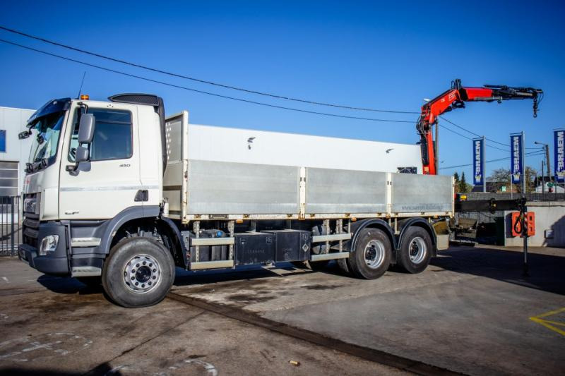 DAF CF 450-6X4+FASSI18T/M(3EXT)-78500KM - Dropside/ Flatbed truck, Crane truck: picture 1 DAF CF 450-6X4+FASSI18T/M(3EXT)-78500KM - Dropside/ Flatbed truck, Crane truck: picture 1