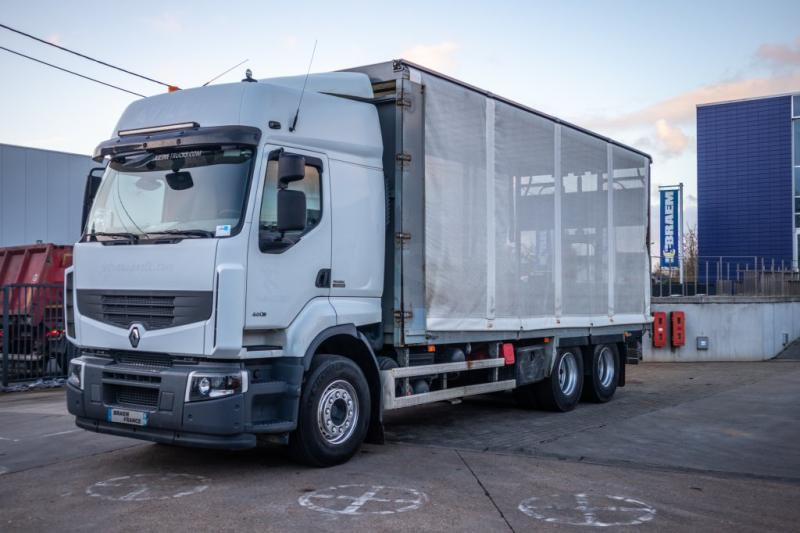 Renault PREMIUM LANDER 460DXI-6x2+10 pneus/tires-intarder - Curtainsider truck: picture 1 Renault PREMIUM LANDER 460DXI-6x2+10 pneus/tires-intarder - Curtainsider truck: picture 1