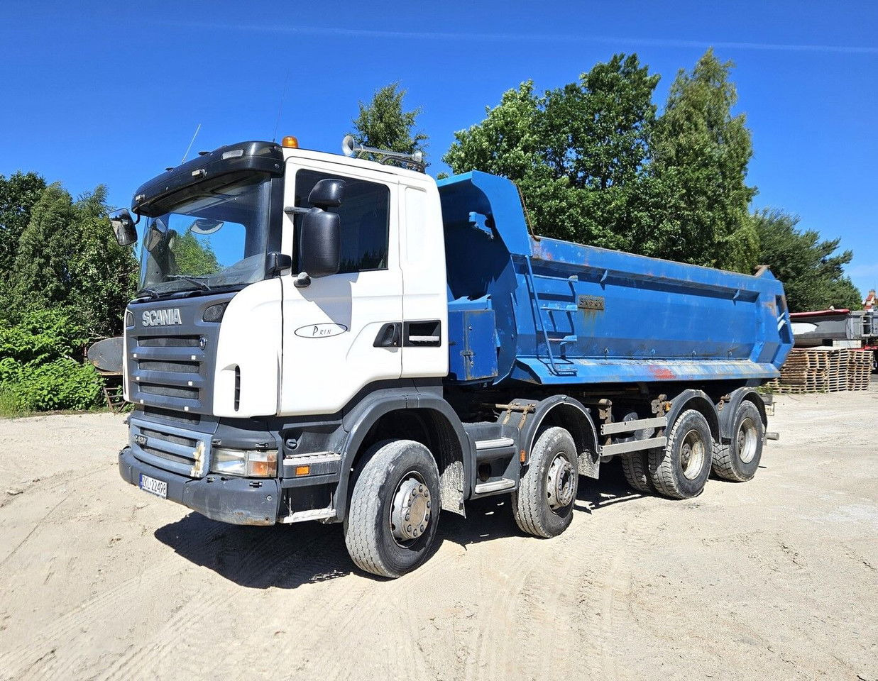 Scania R420 8X4 -Tipper -Full Spring - Tipper: picture 1 Scania R420 8X4 -Tipper -Full Spring - Tipper: picture 1