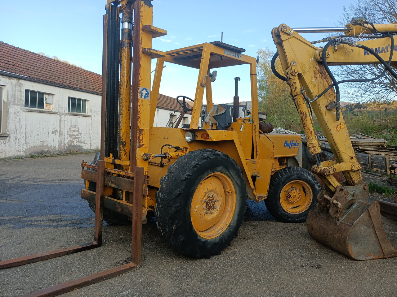 Potain Buffalo - Rough terrain forklift: picture 2 Potain Buffalo - Rough terrain forklift: picture 2