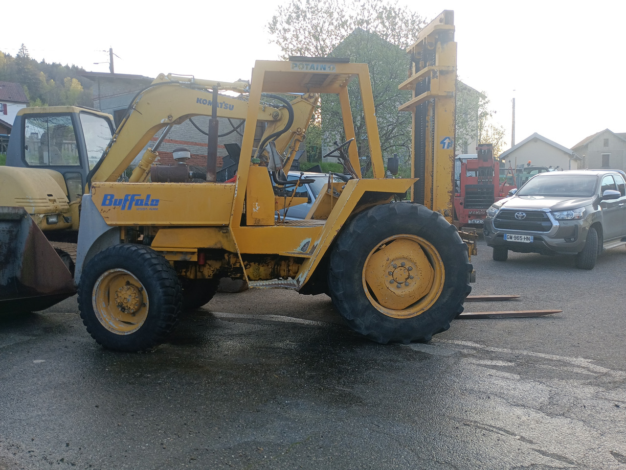 Potain Buffalo - Rough terrain forklift: picture 4 Potain Buffalo - Rough terrain forklift: picture 4