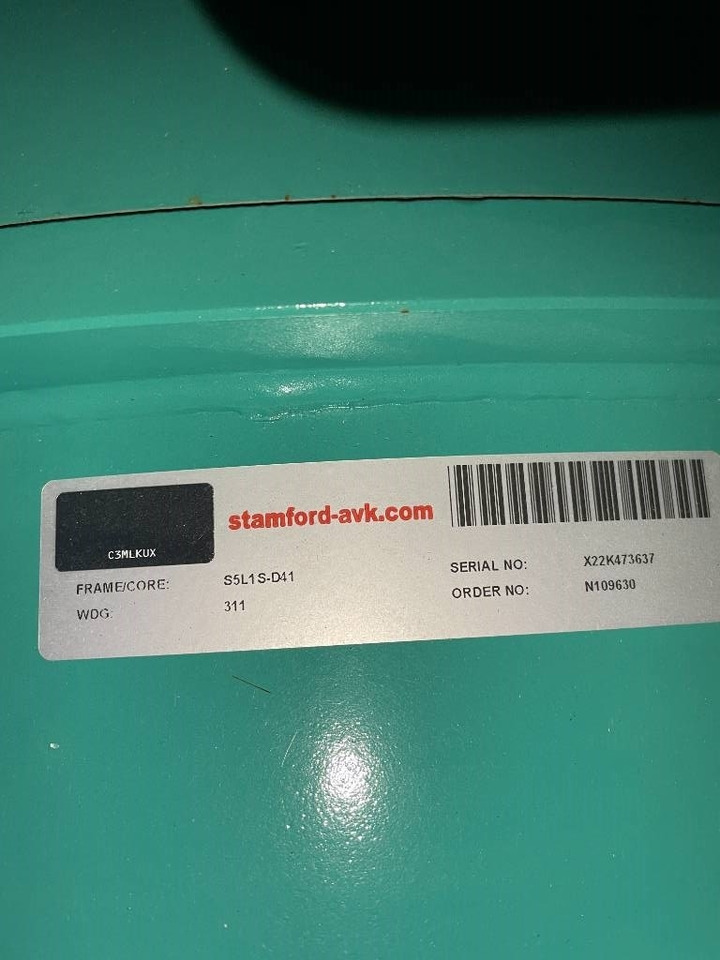 Leasing of Cummins C550D5 - 550 kVA Generator - DPX-18522  Cummins C550D5 - 550 kVA Generator - DPX-18522: picture 16