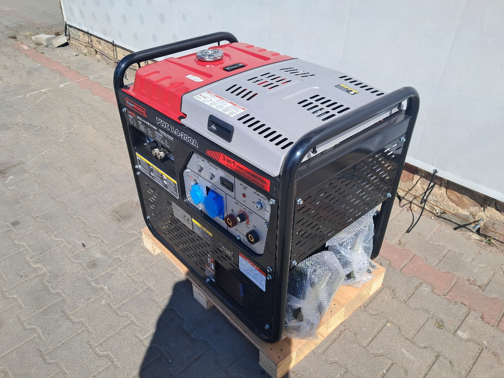Agregat SENCI HYPER WELDING PWC7.0-200A - 2022 - 5.5kW - Spawarka - Sprężarka - Generator set: picture 5 Agregat SENCI HYPER WELDING PWC7.0-200A - 2022 - 5.5kW - Spawarka - Sprężarka - Generator set: picture 5