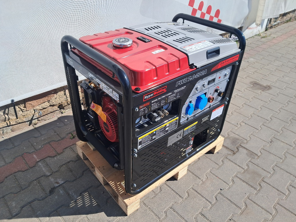 Agregat SENCI HYPER WELDING PWC7.0-200A - 2022 - 5.5kW - Spawarka - Sprężarka - Generator set: picture 4 Agregat SENCI HYPER WELDING PWC7.0-200A - 2022 - 5.5kW - Spawarka - Sprężarka - Generator set: picture 4