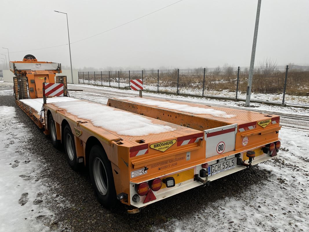 BROSHUIS 3ABD-48 NISKOPODŁOGOWA - Low loader trailer: picture 4 BROSHUIS 3ABD-48 NISKOPODŁOGOWA - Low loader trailer: picture 4
