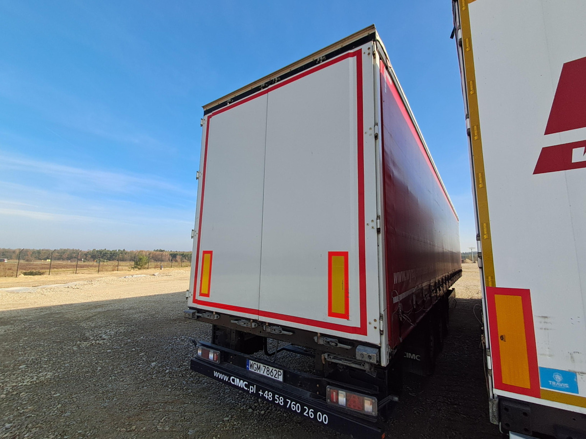 CIMC VEHICLES SX03 PLANDEKA/FIRANA - Curtainsider trailer: picture 5 CIMC VEHICLES SX03 PLANDEKA/FIRANA - Curtainsider trailer: picture 5