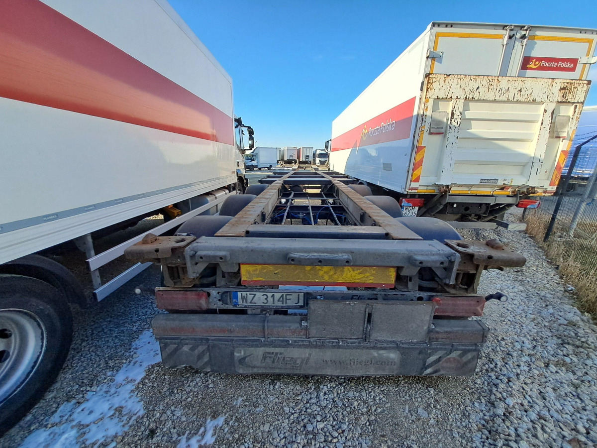 FLIEGL SDS 380 POD KONTENERY - Container transporter/ Swap body trailer: picture 4 FLIEGL SDS 380 POD KONTENERY - Container transporter/ Swap body trailer: picture 4