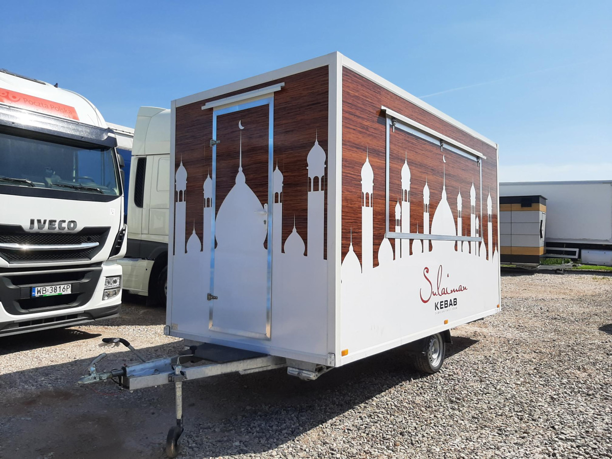 FOODYWHEEL SH135A GASTRONOMICZNA - Vending trailer: picture 3 FOODYWHEEL SH135A GASTRONOMICZNA - Vending trailer: picture 3