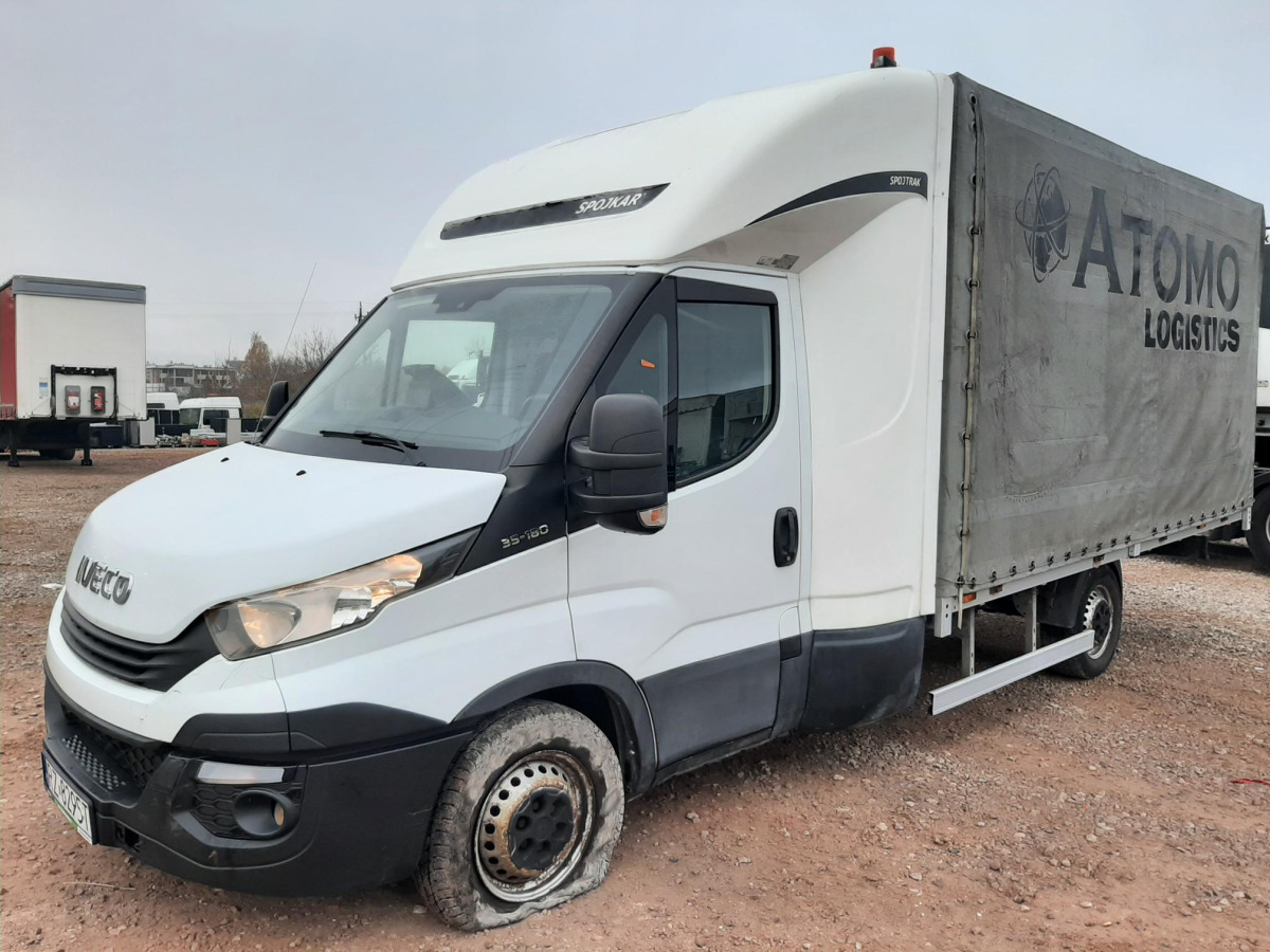 IVECO DAILY PLANDEKA - Curtain side van: picture 2 IVECO DAILY PLANDEKA - Curtain side van: picture 2
