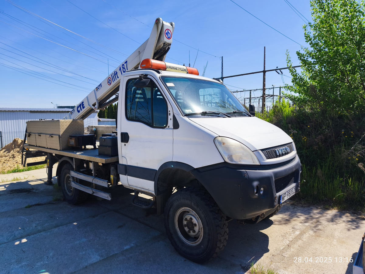 IVECO DAILY PODNOŚNIK DO PRAC KONSERWACYJNO-MONTAŻOWYCH - Truck mounted aerial platform: picture 1 IVECO DAILY PODNOŚNIK DO PRAC KONSERWACYJNO-MONTAŻOWYCH - Truck mounted aerial platform: picture 1