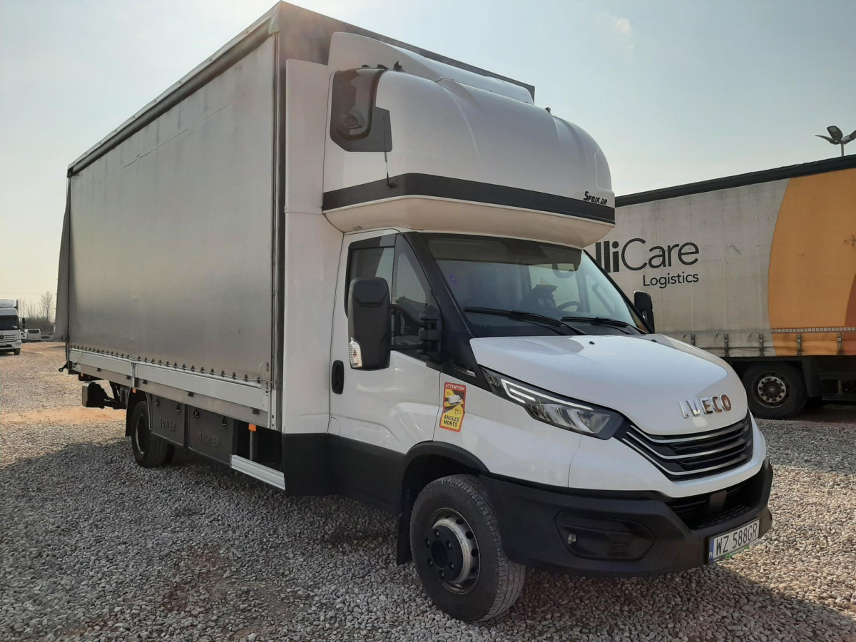 IVECO/JUSAM STANISŁAWJURKOWSKI 70C18/JU06 PLANDEKA Z WINDĄ - Curtain side van: picture 1 IVECO/JUSAM STANISŁAWJURKOWSKI 70C18/JU06 PLANDEKA Z WINDĄ - Curtain side van: picture 1
