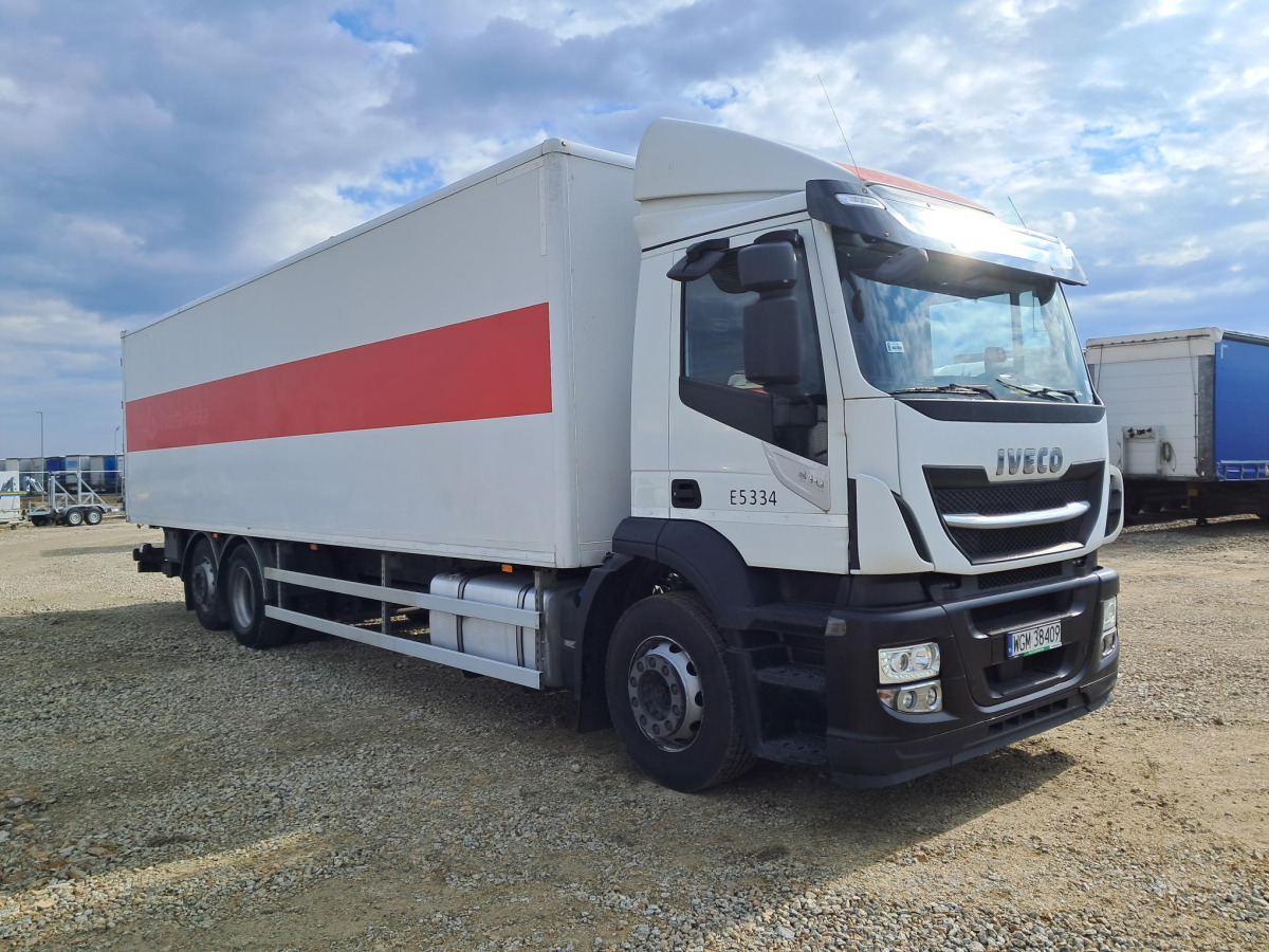 IVECO STRALIS KONTENER Z WINDĄ - Box truck: picture 1 IVECO STRALIS KONTENER Z WINDĄ - Box truck: picture 1