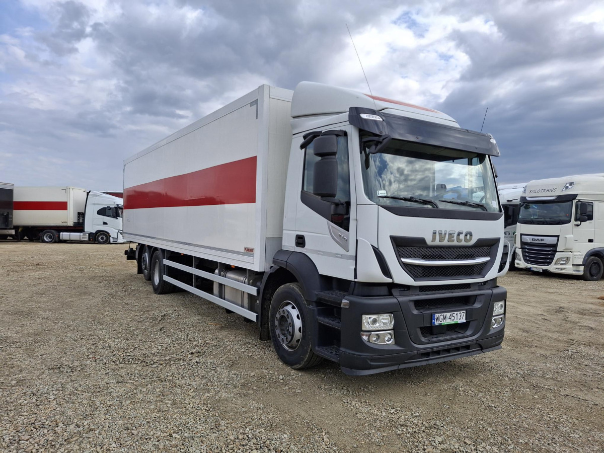 IVECO STRALIS KONTENER Z WINDĄ - Box truck: picture 1 IVECO STRALIS KONTENER Z WINDĄ - Box truck: picture 1