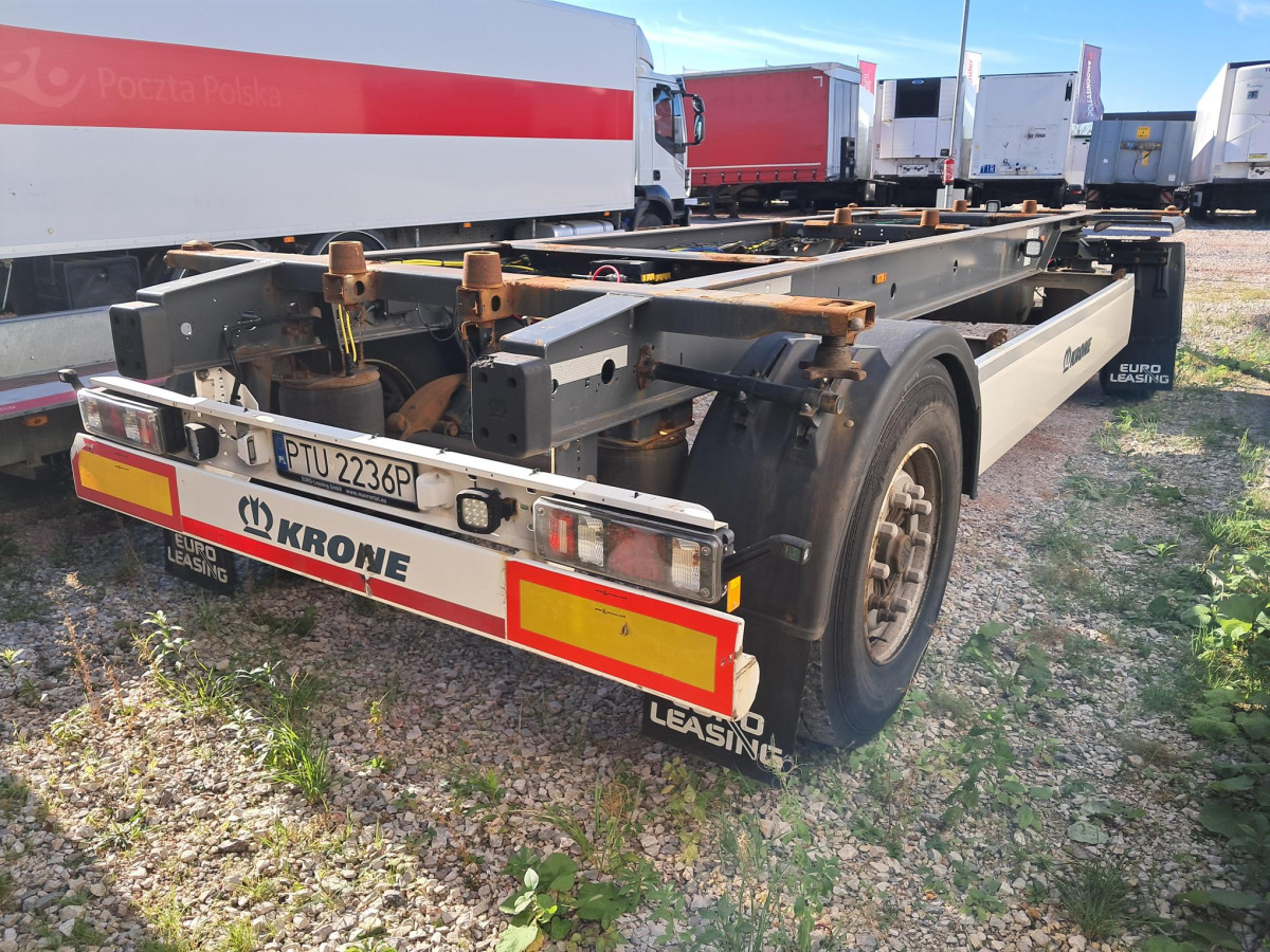 KRONE AZ KONTENEROWA - Closed box trailer: picture 4 KRONE AZ KONTENEROWA - Closed box trailer: picture 4