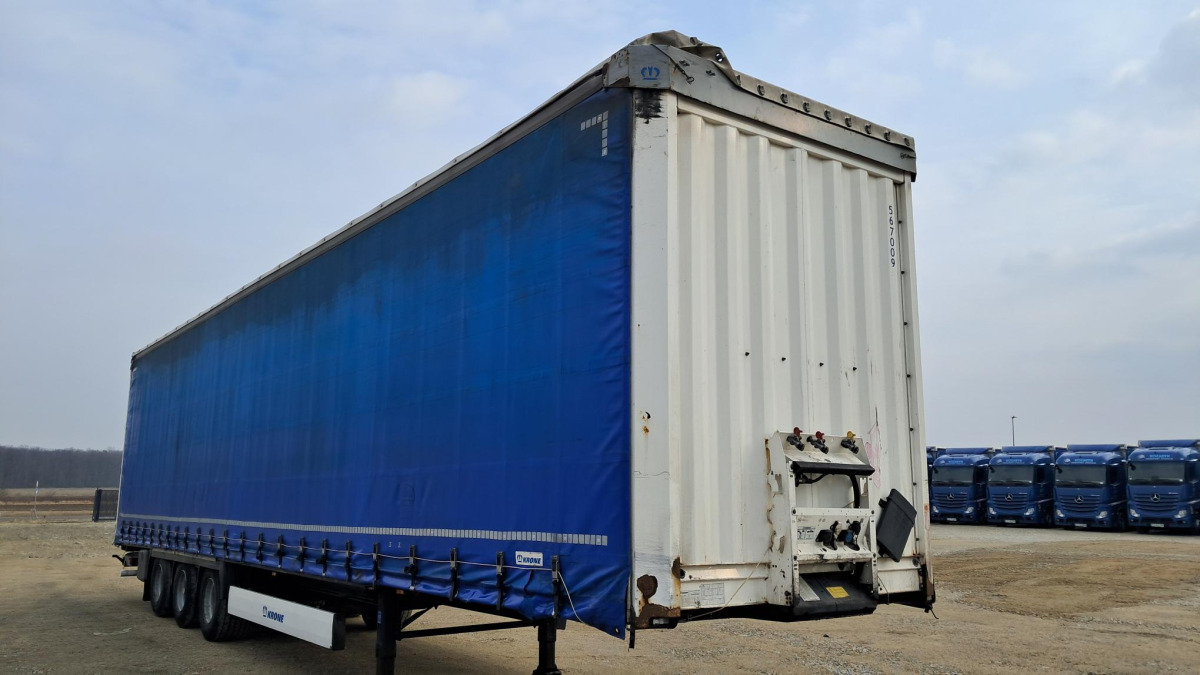 KRONE SD KURTYNOWA - Curtainsider trailer: picture 1 KRONE SD KURTYNOWA - Curtainsider trailer: picture 1