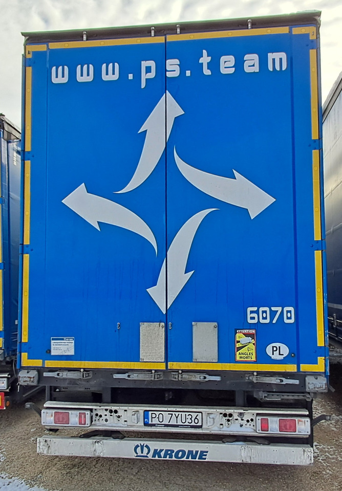 KRONE SD KURTYNOWA - Curtainsider semi-trailer: picture 5 KRONE SD KURTYNOWA - Curtainsider semi-trailer: picture 5