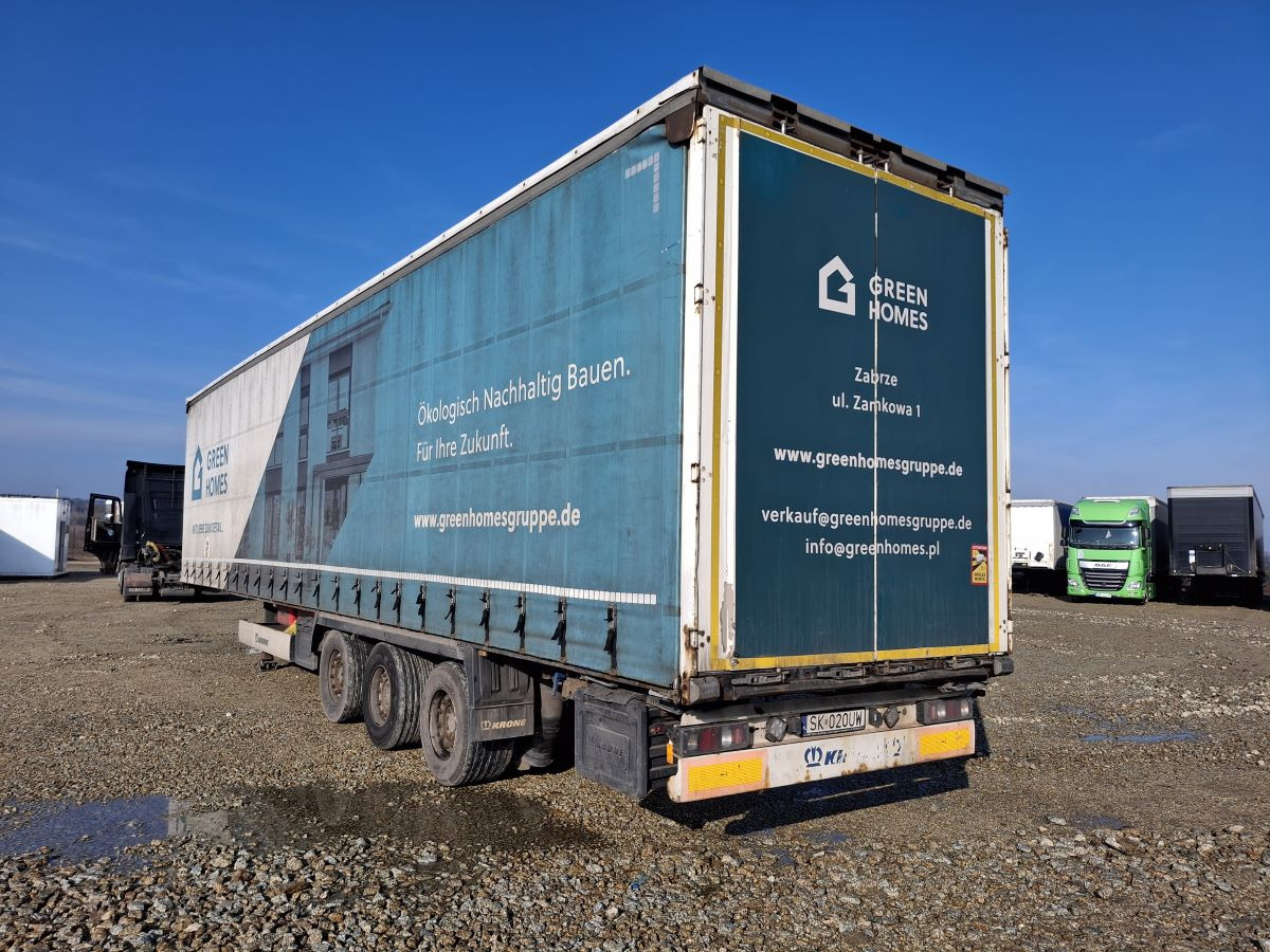 KRONE SD KURTYNOWA - Curtainsider trailer: picture 3 KRONE SD KURTYNOWA - Curtainsider trailer: picture 3