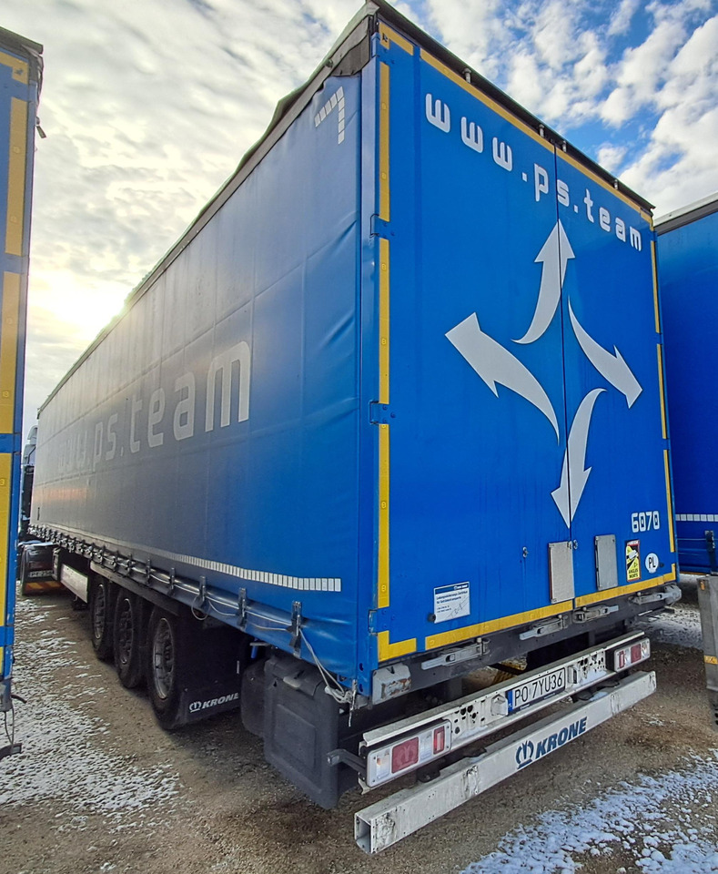 KRONE SD KURTYNOWA - Curtainsider semi-trailer: picture 4 KRONE SD KURTYNOWA - Curtainsider semi-trailer: picture 4