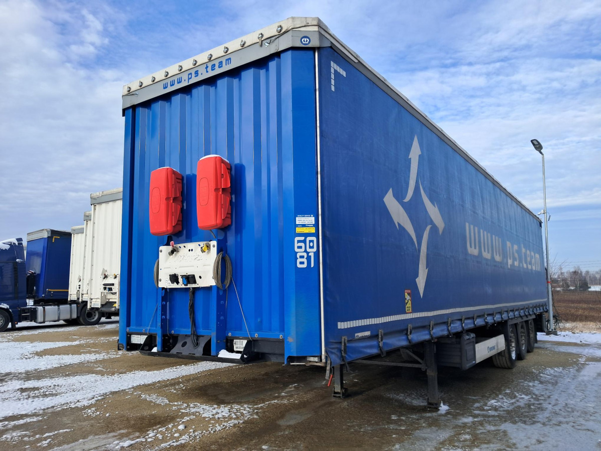 KRONE SD KURTYNOWA - Curtainsider trailer: picture 2 KRONE SD KURTYNOWA - Curtainsider trailer: picture 2