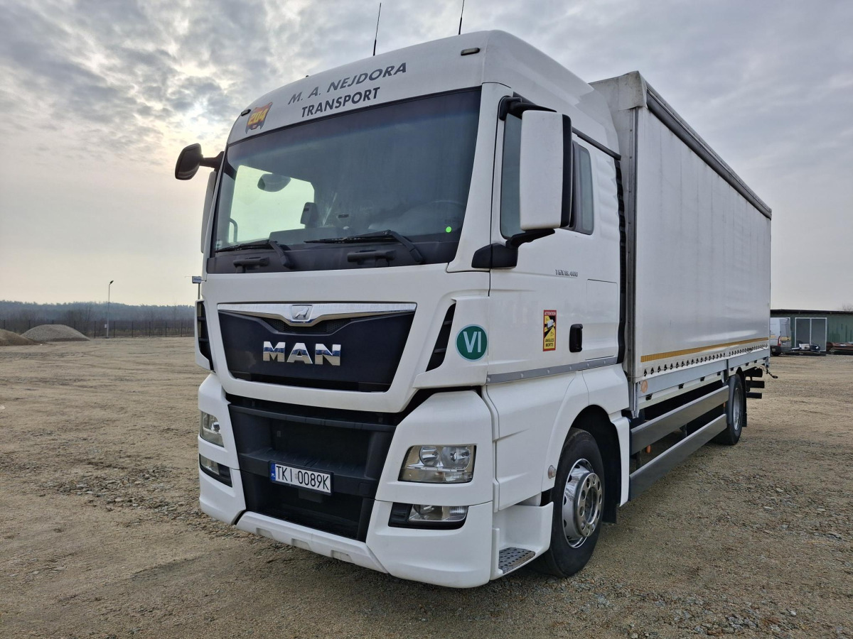 MAN TGX 18.400 SOLÓWKA - Curtainsider truck: picture 2 MAN TGX 18.400 SOLÓWKA - Curtainsider truck: picture 2