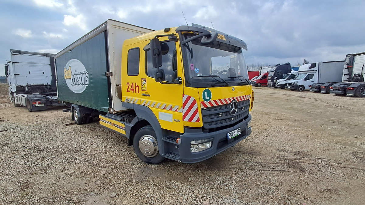 MERCEDES BENZ ATEGO SPECJALISTYCZNY - Curtainsider truck: picture 1 MERCEDES BENZ ATEGO SPECJALISTYCZNY - Curtainsider truck: picture 1