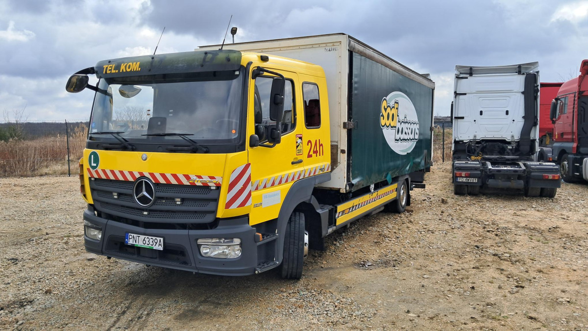 MERCEDES BENZ ATEGO SPECJALISTYCZNY - Curtainsider truck: picture 2 MERCEDES BENZ ATEGO SPECJALISTYCZNY - Curtainsider truck: picture 2