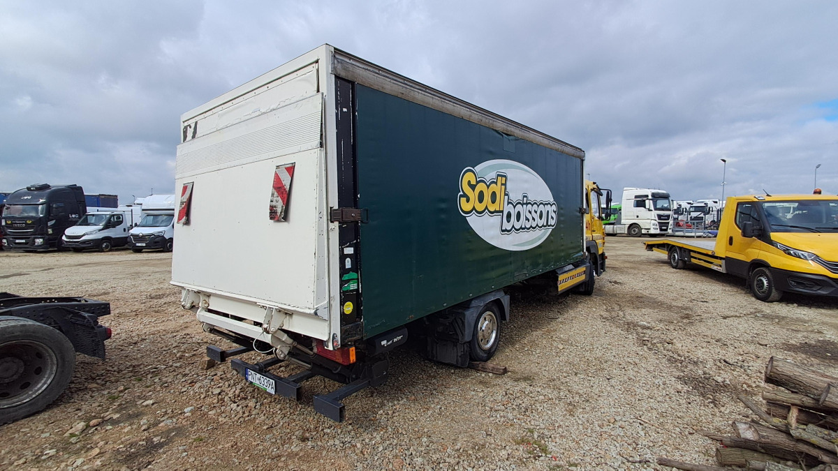 MERCEDES BENZ ATEGO SPECJALISTYCZNY - Curtainsider truck: picture 5 MERCEDES BENZ ATEGO SPECJALISTYCZNY - Curtainsider truck: picture 5