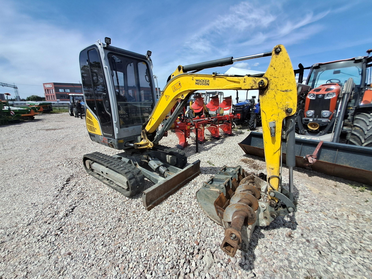 Minikoparka WACKER NEUSON ET24 - 2022 - 2,7t - 13,8kW - Świder - Mini excavator: picture 1 Minikoparka WACKER NEUSON ET24 - 2022 - 2,7t - 13,8kW - Świder - Mini excavator: picture 1